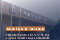 Cedida Câmara Municipal