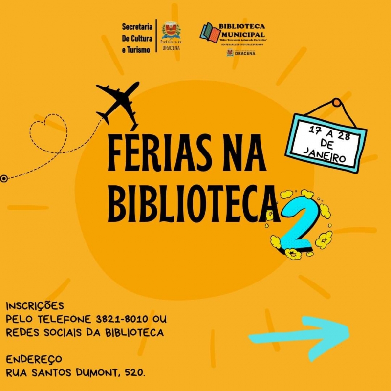 Férias na Biblioteca estão de volta