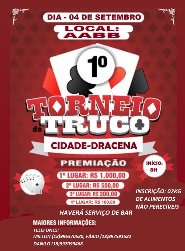 Copag - É HOJE! Às 20h, te esperamos para o SEGUNDO Torneio de Truco Online  Copag. E o torneio será transmitido pela TWITCH, com PREMIAÇÃO para quem  estiver participando do torneio. ;-)