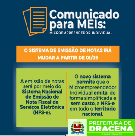 ALTERAÇÃO NFS-e para MEI