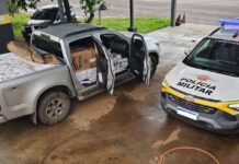 Carga de cigarros avaliada em quase R$ 145 mil é apreendida em Rosana