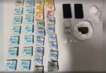 Foragido da Justiça por assassinatos é preso com drogas e quase R$ 40 mil em dinheiro