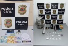 Suspeitos são presos em operação que combate rede de tráfico e lavagem de dinheiro
