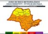 Chuva deve persistir no interior de SP e Defesa Civil alerta para risco de deslizamentos e alagamentos
